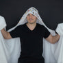Hooded Mushroom Trip Blanket (with names)