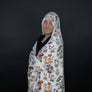 Hooded Mushroom Trip Blanket (with names)
